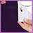 Solid Purple Color Shower Curtains Extra Long-426982230