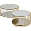 Coffee Table Wire Double Brass