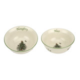 Spode Christmas Tree Dip Bowls 4"