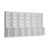 78.7''H X 142'' W Bookcase With 6-Cabinet And 4-Layer Shelf