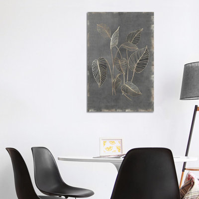 " Gilded Botanical III " by Eva Watts