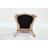 French Country Dining Chairs Set Of 2, Upholstered With Round Back, Wire Drawing And Carving Techniques, Disassemblable And Stackable For Versatile Use
