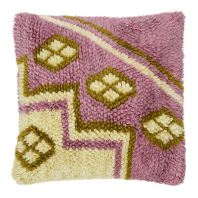  Tufted Square Cotton Pillow Cover & Insert