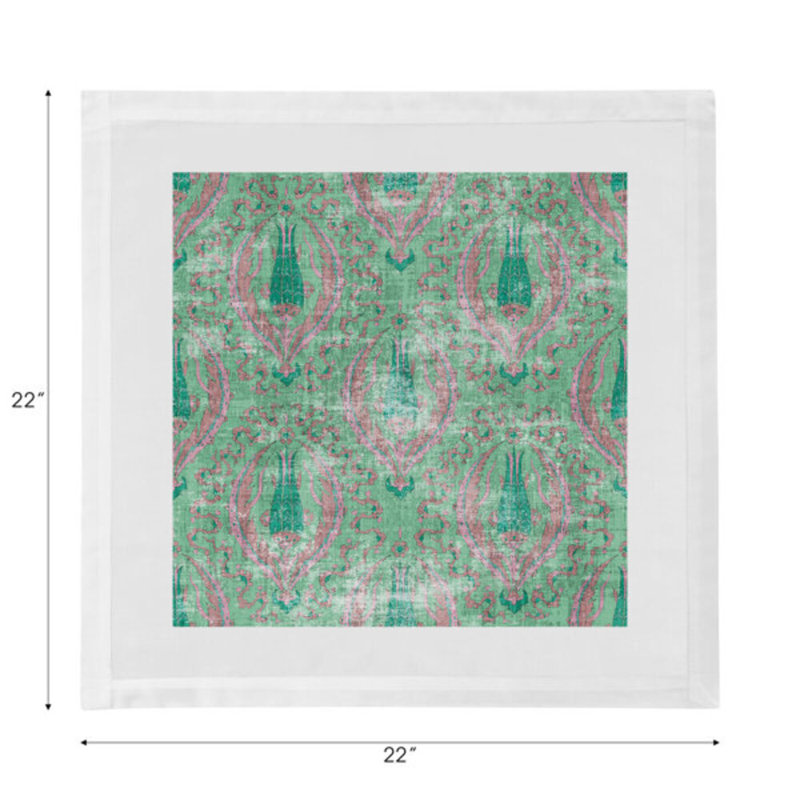Ensemble de table Byzantine Jewel Green, Byzantine Jewel, Green