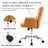 Caylin Swivel Faux Leather Task Chair-1900549051