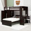 Lit mezzanine simple avec tiroirs Meloy Kids-706624266