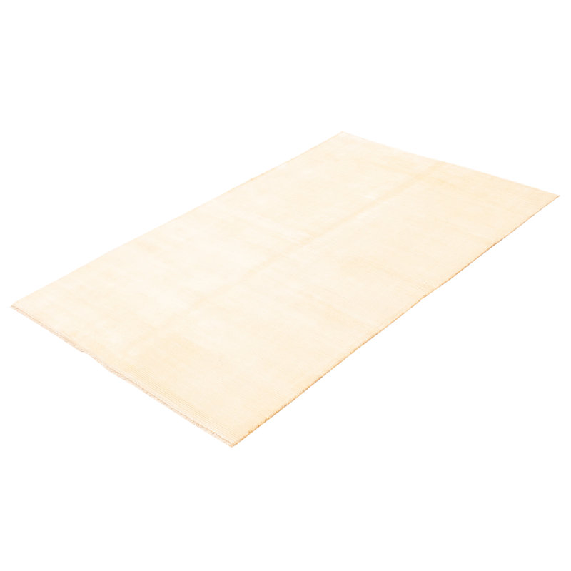 Vo One-of-a-Kind 4'9" x 7'7" 2000s Rectangle Viscose Area Rug in Cream
