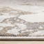 Tapis à motif abstrait crème et beige Dharamvir-1000678767