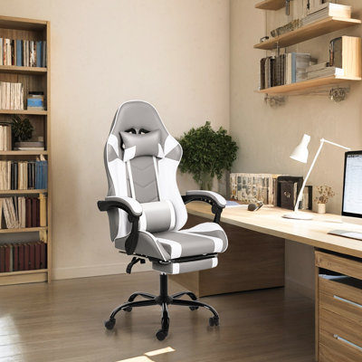 Fauteuil de jeu pratique avec repose-pieds