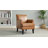 Celadon 27.5'' Wide Faux Leather Armchair with Nailhead Trim and Solid dWoo Legs Set Of 2-70171952