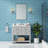 Brooks 37'' Single Bathroom Vanity with Engineered Marble Top-92518508-92518509