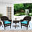 Byxbee 2 - Person Patio Conversation Set with Cushions-539421071-539421174