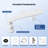 Bidet Attachment for Toilet, Non-Electric Self-Cleaning Dual Nozzle (Feminine/Bidet Wash) Toilet Bidet, Fresh Cold Water Sprayer Bidets for Existing Toilets with Adjustable Pressure Control-Dual Knob