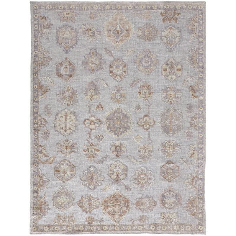 Ouimet Floral Indoor / Outdoor Rug, Rectangle 10' x 14'