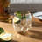 4 Piece Drinking Stemless Wine Glasses Set