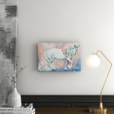 Unicorn Style - Wrapped Canvas Print