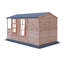 Kensington 7 ft x 12 ft Summer House With Veranda