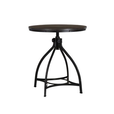 Kerome Round Adjustable Bar Table