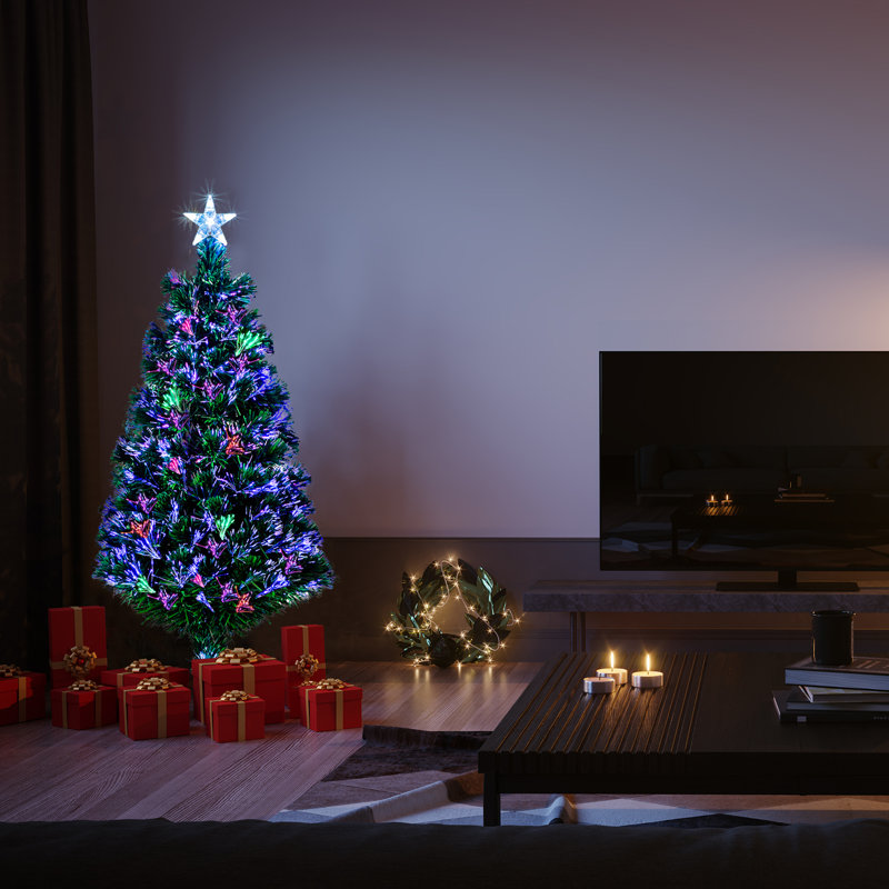 Lighted Artificial Christmas Tree