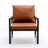Faux Leather Armchair-112022455