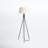Carmine 60'' Matte Black/Antique Bronze Tripod Floor Lamp