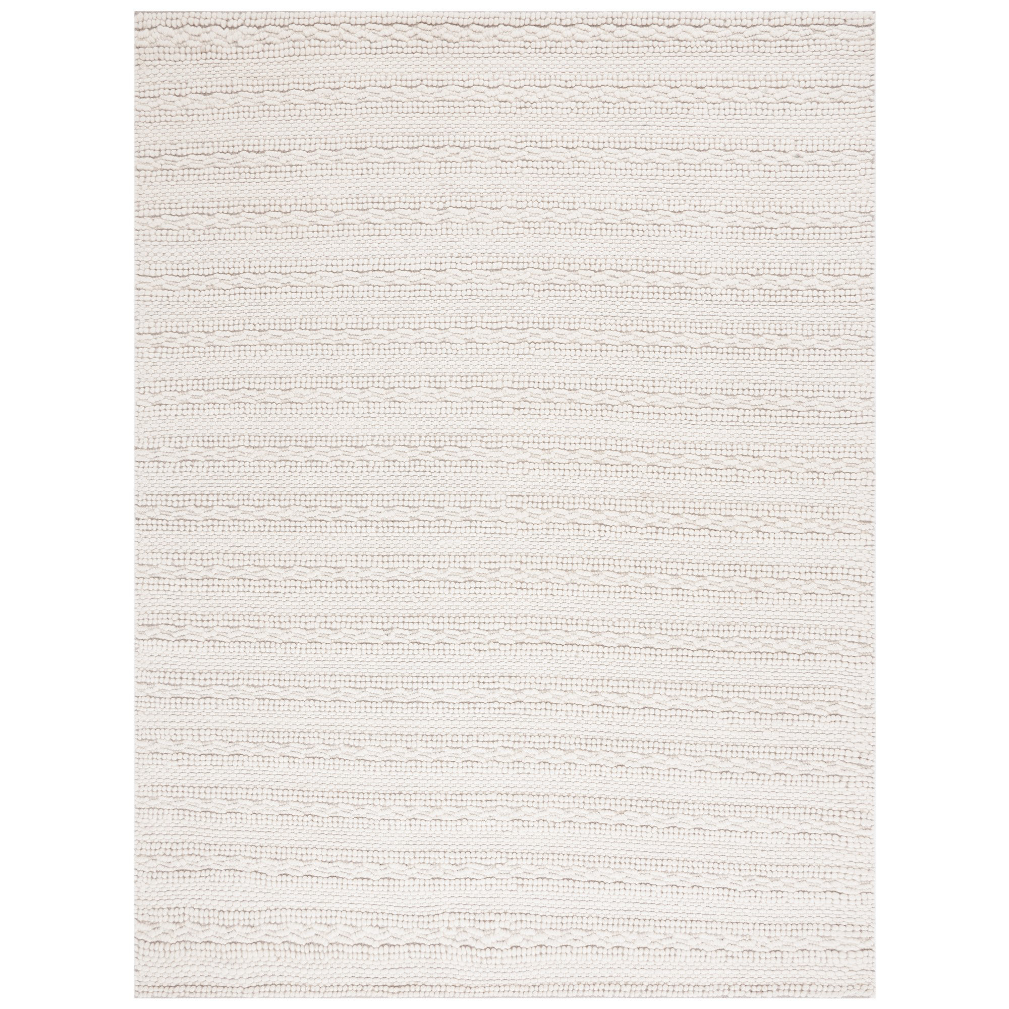 Rosecliff Heights Natura Hand Loomed Wool/Cotton Solid Color Rug in ...