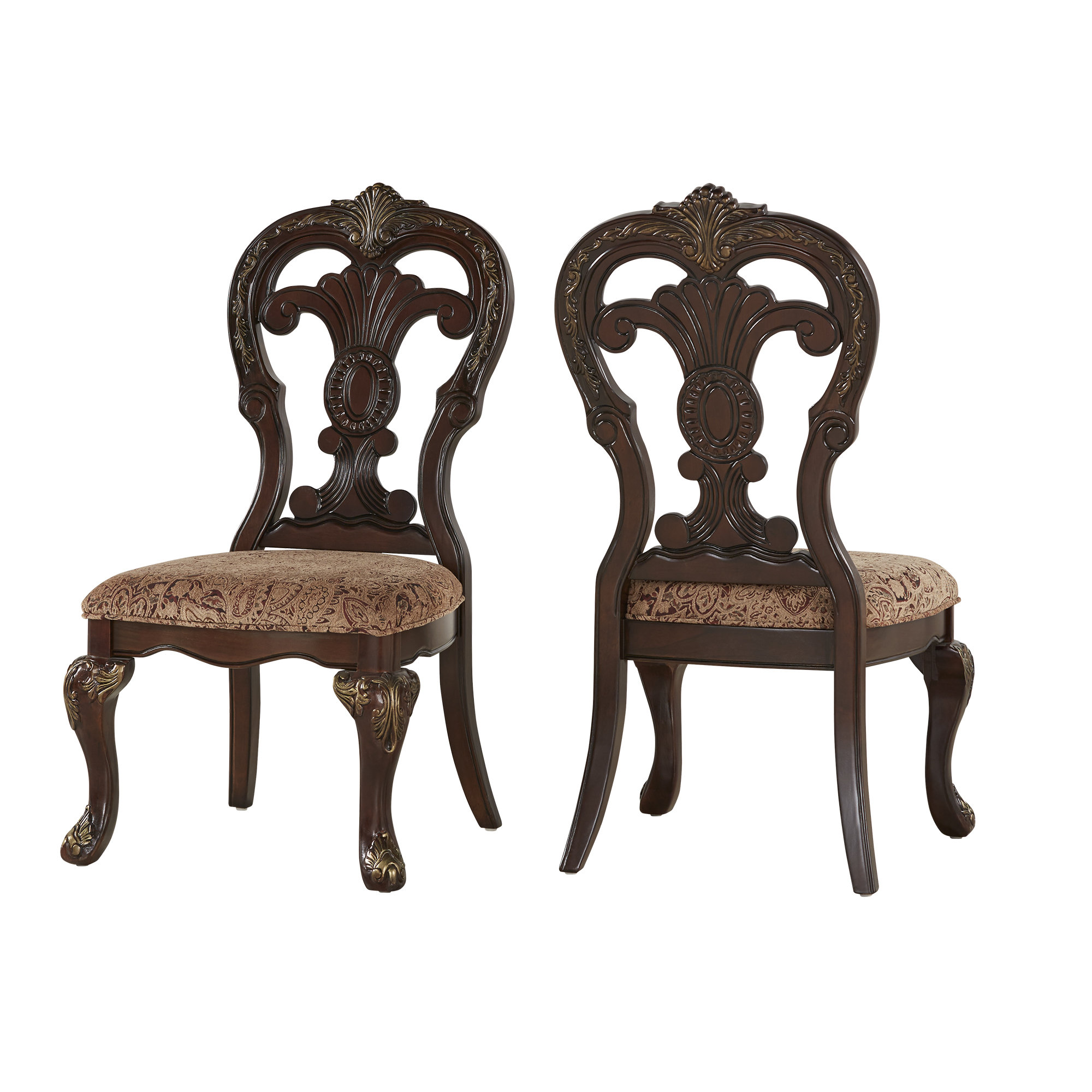 Wayfair queen best sale anne chairs