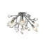 Lustre encastré avec détails en cristal Spoutnik Excess Mount Light-86652346-86652355-87127338
