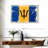 Borges Splattered Barbados Flag-109399162
