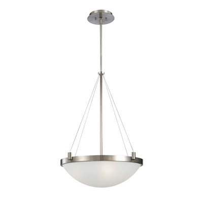 Billiejean 4 - Light Brushed Nickel Unique/Statement Pendant