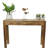 Hand-crafted Solid Wood Console Table With Drawer 