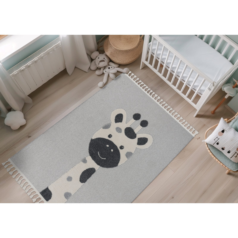 Ricky Animal Print Area Rug, Rectangle 120 x 170cm