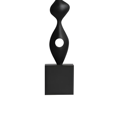 Designer Abstract Solid Wood Sculpture Art Ornament