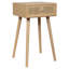 Alyona 40cm W Manufactured Wood Bedside Table