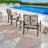 3-Piece Metal Patio Conversation Set With Beige Cushions