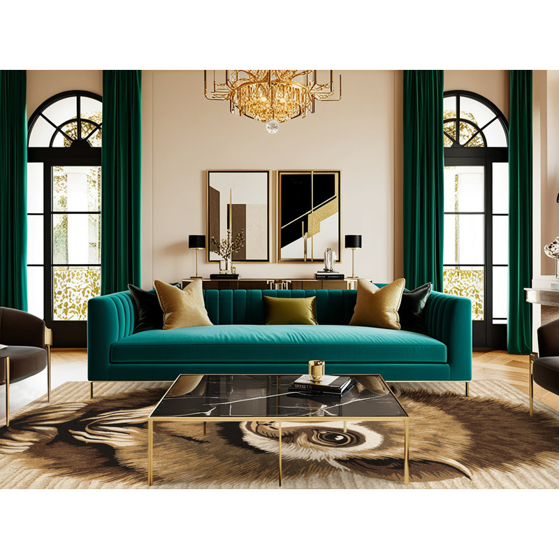  Tapis lavable Loris Slow, Carré 8 pi