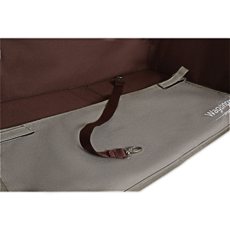 Convertible Folding Camping Wagon Cart, Beige Brown
