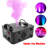 Jaquasha Vertical Fog Machine with 9 LED Lights for Halloween Party Stage