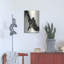 «Black Expression I» par Regina Moore, art mural en métal-677617617