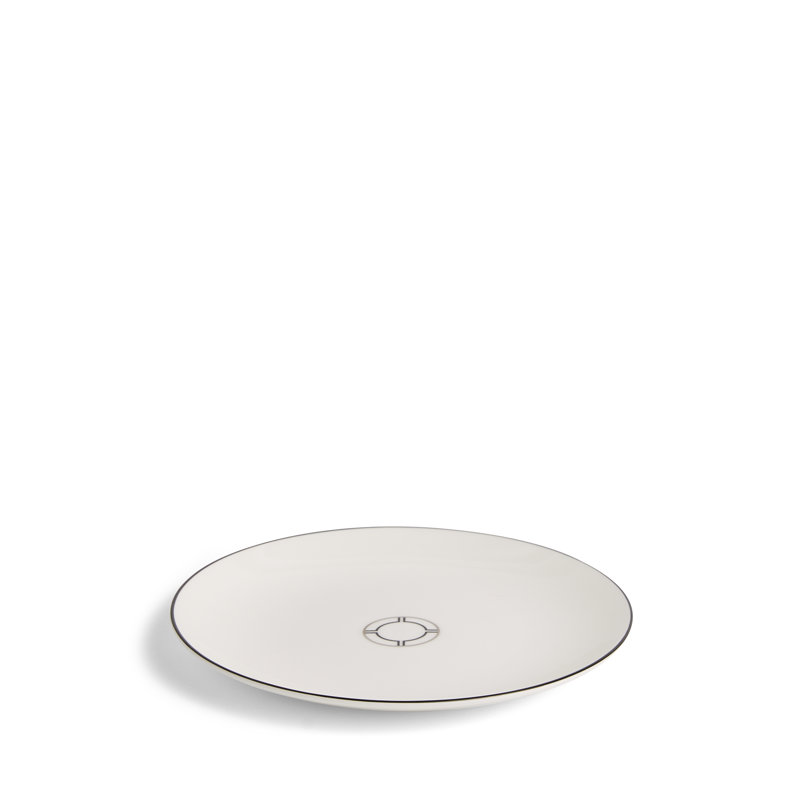 Vera Wang Luxe Graphite 6.4in Plate