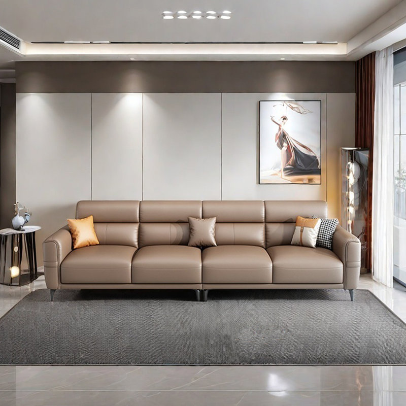 Canapé moderne et simple, H 32,28 po x l 122,04 po x P 35,43 po, 4