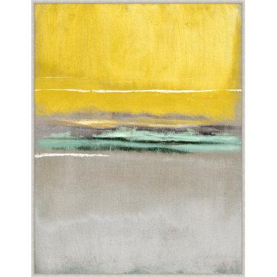 Verde, reproduction d'art sur toile encadrée 1 '