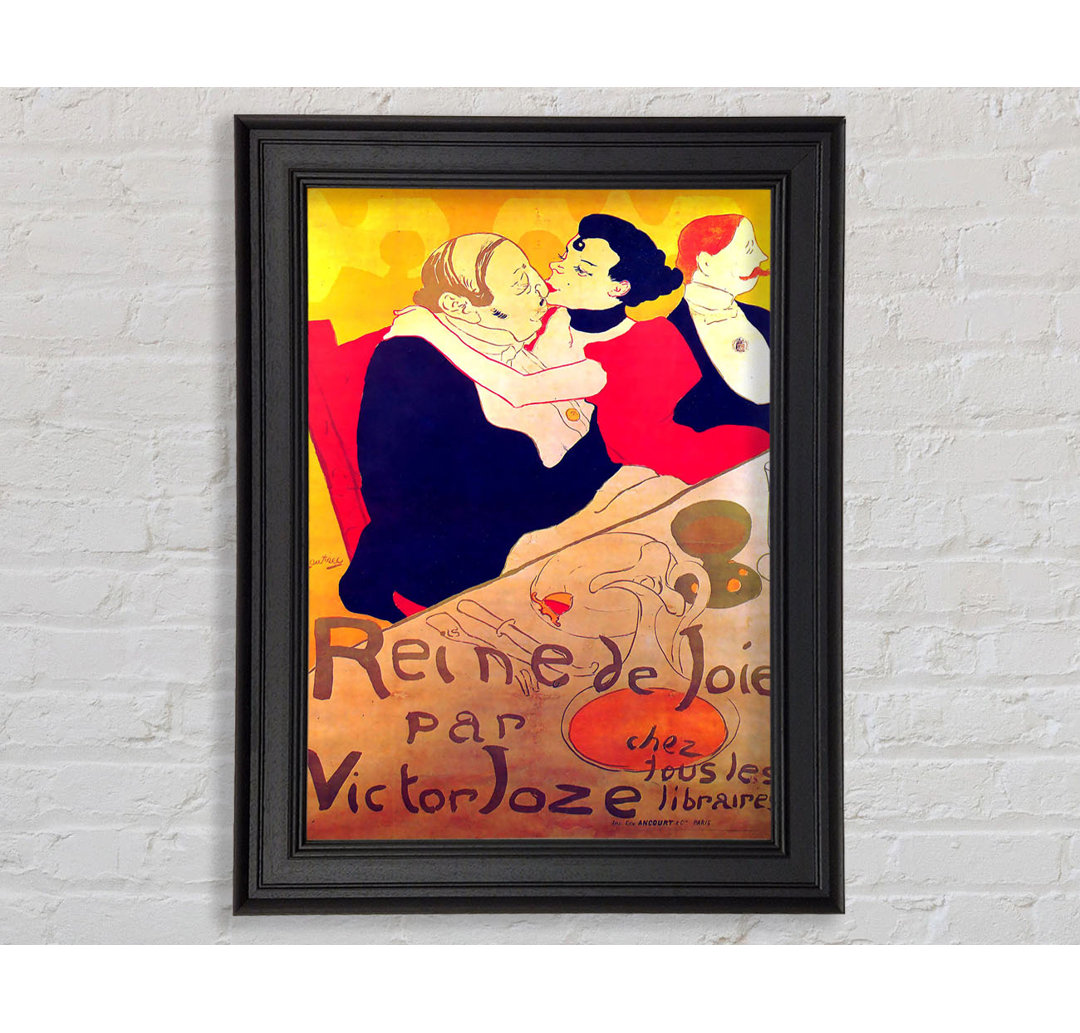 Toulouse Lautrec Rene De Joie 2 Gerahmter Druck