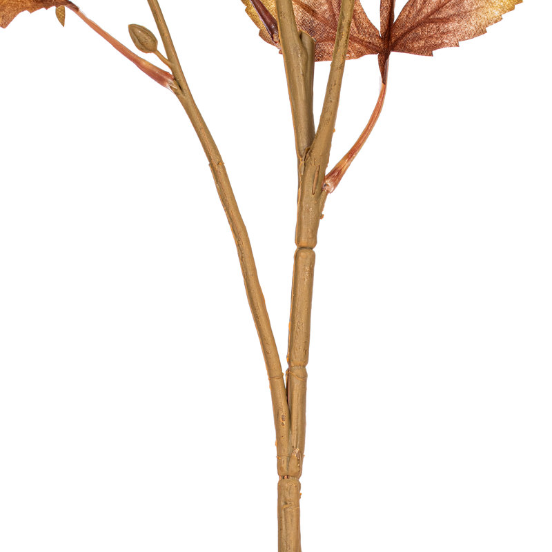 Vickerman 26" Artificial Chrysanthemum Spray 3/Bag. Recommended for indoor use., Yellow