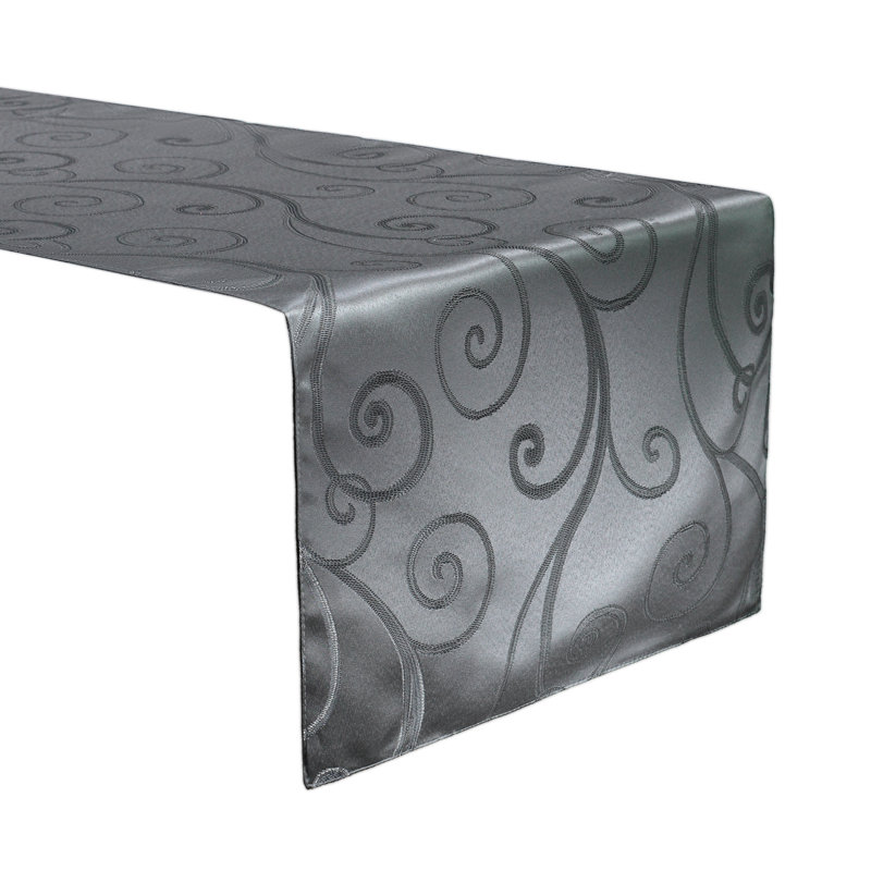 Winston Porter Floral Table Runner, 70" L x 70" W