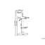 Korsen Swivel Adjustable Height Counter Stool with Metal Frame