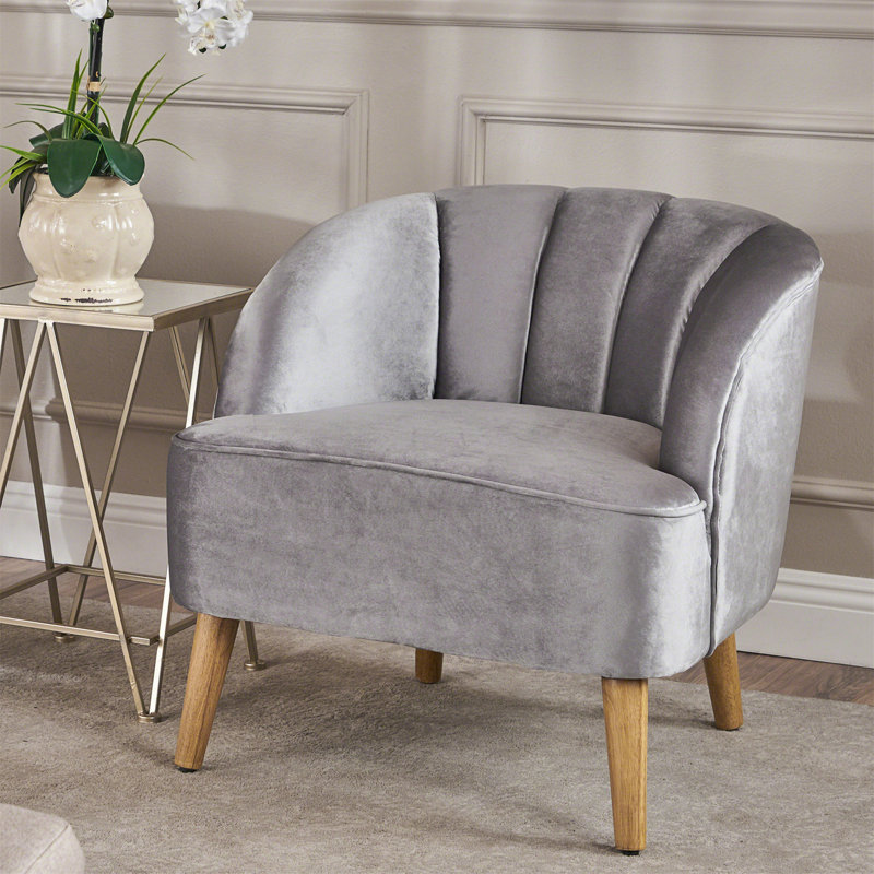 Armchair, Blackberry Velvet