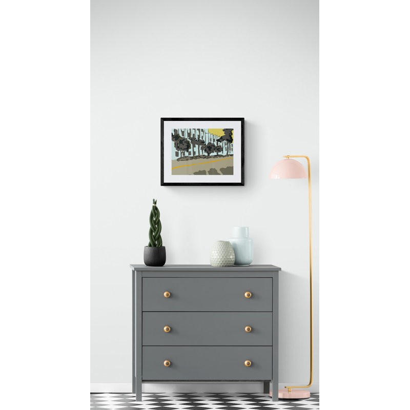 Cole Avenue Print by Deborah Blum, 25.25" H x 31.25" W