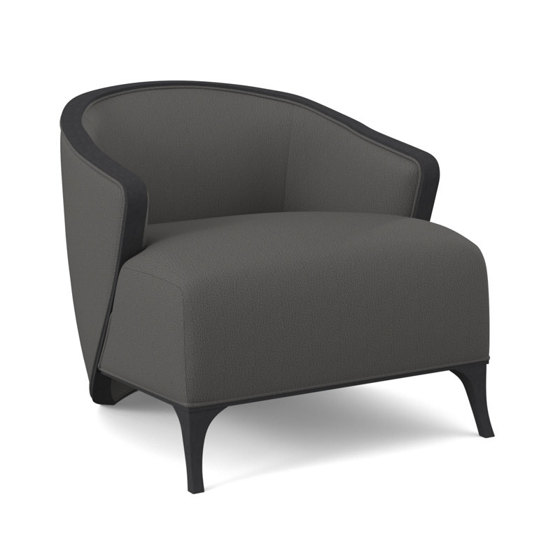 Penegrine Lounge Chair, Espresso, Filigree Ivory