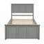 Lit plateforme avec lit gigogne simple-1790504056